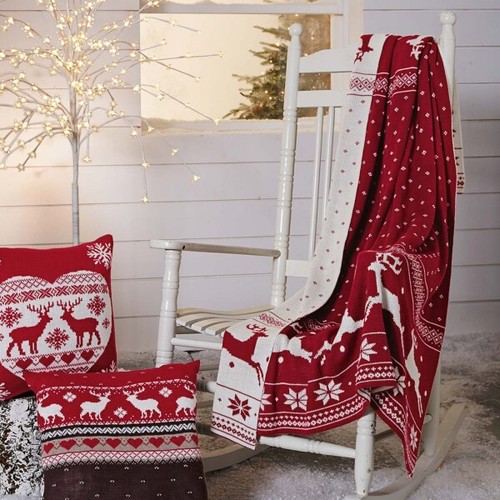 Plaid winterlandschaft - plaid,