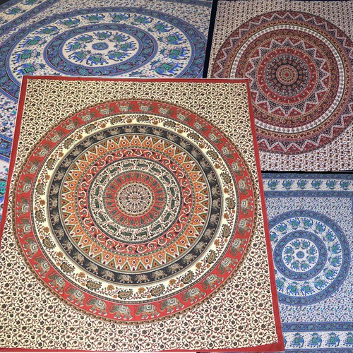 Tages decke mandala wandbehang - tages-decke,